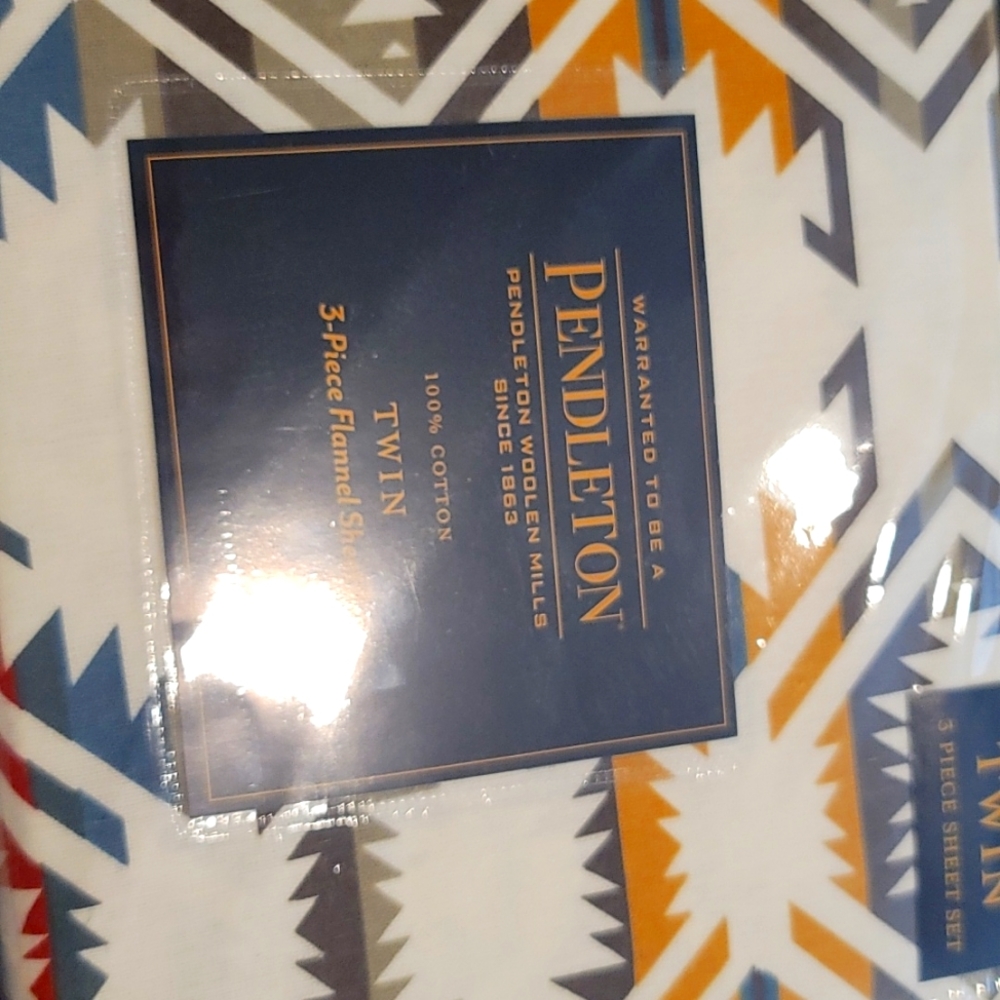 PENDELTON 3-Piece Flannel Sheet Set